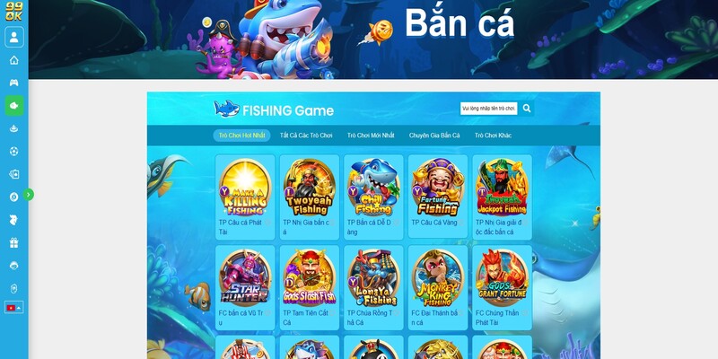 Hướng dẫn trải nghiệm game bắn cá