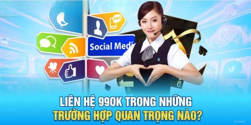 Một số lý do khi nào phải liên hệ đến 99OK