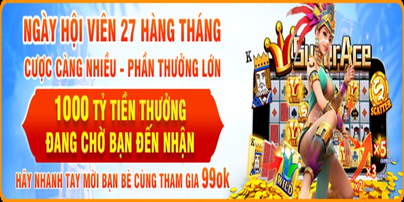 Ưu đãi dành hội viên không thể bỏ lỡ hàng tháng